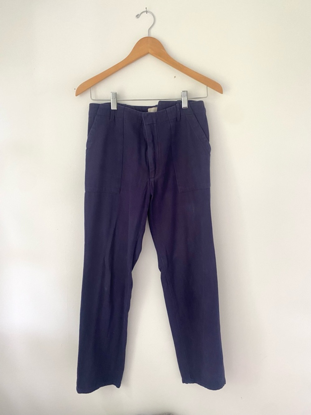 M.Patmos Ink Blue Straight-Leg Pants